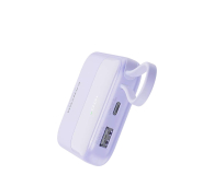 CANYON Powerbank OnPower 101 z kablem 10000 mAh PD22.5W Fioletowy - 1320626 - zdjęcie 6